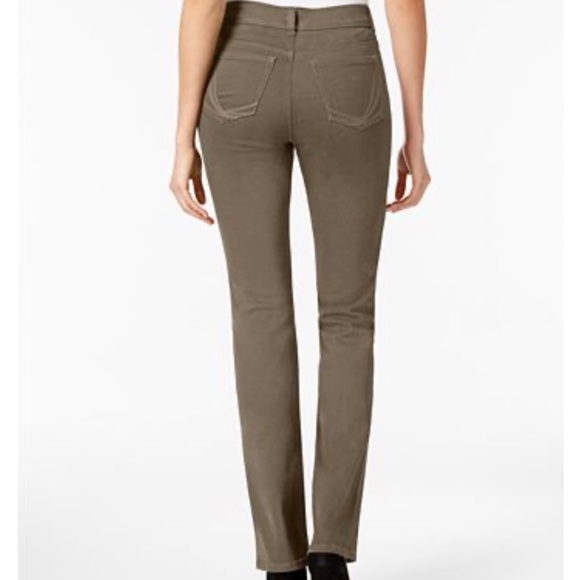 Style & Co. Jeans Style Co Taupe Slim Leg Jean Poshmark